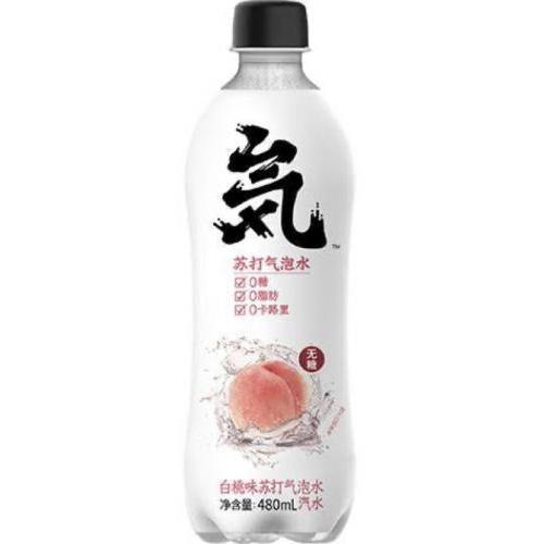 元氣森林白桃味苏打气泡水 480ml