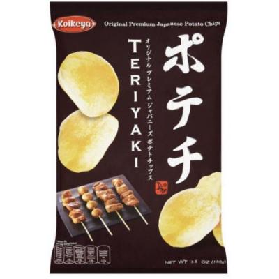 Koikeya 薯片烧烤味 100g