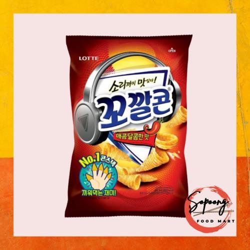 韩国进口乐天甜辣味妙脆角 67g