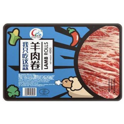 金达火锅羊肉卷 400g