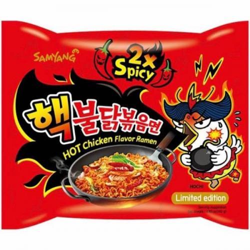 韩国进口三养双倍辣火鸡面 140g*5