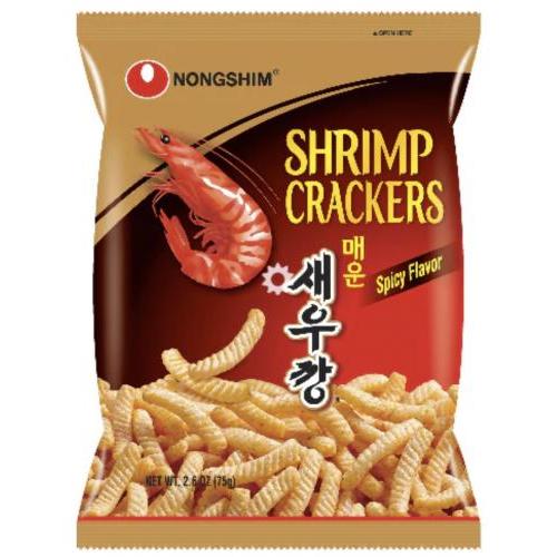 韩国进口农心辣味鲜虾条 75g