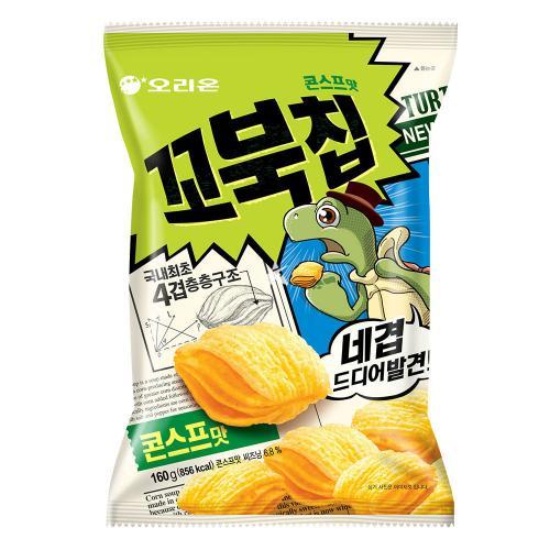 韩国进口好丽友玉米浓汤味乌龟酥 80g