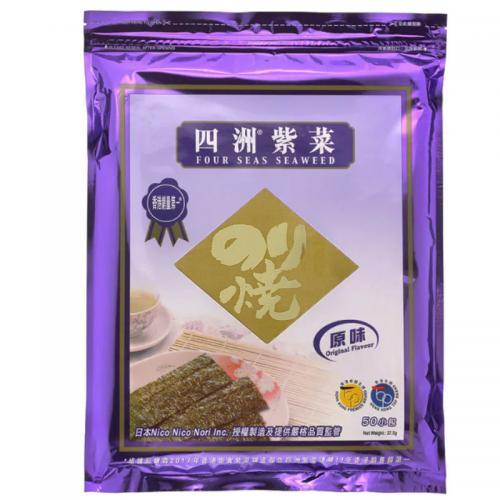 四洲紫菜原味50小包 37.5g