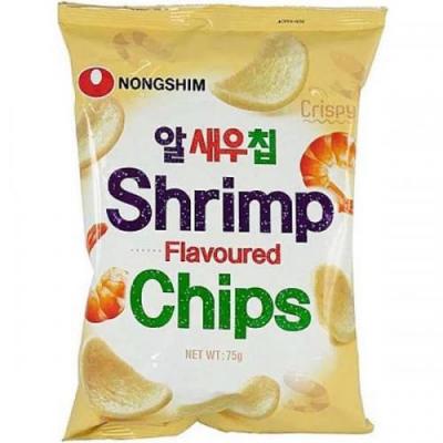 韩国进口农心鲜虾片 75g