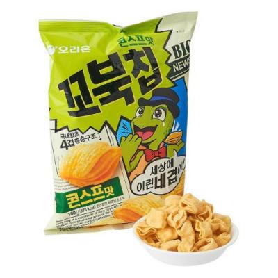 韩国进口好丽友玉米浓汤味乌龟酥 160g