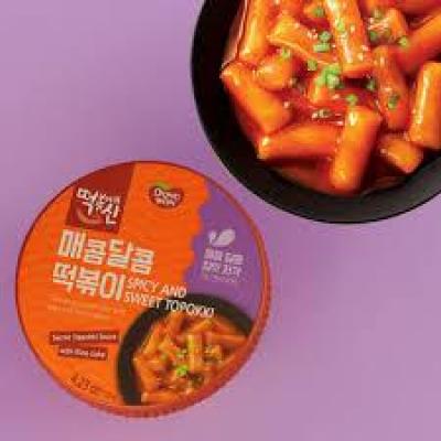 韩国进口东远炒年糕条甜辣味 120g