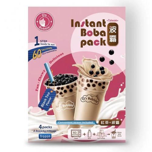 OS Bubble Instant Boba Black Tea Flavour 260g
