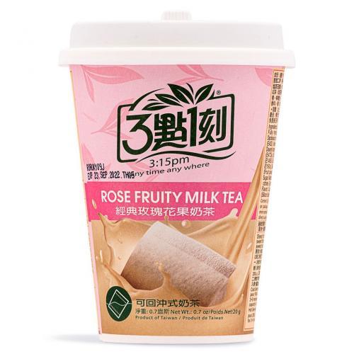 三點一刻 玫瑰花果奶茶杯 20g