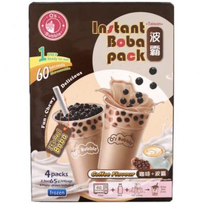 OS Bubble Instant Boba Black Coffee Flavour 260g