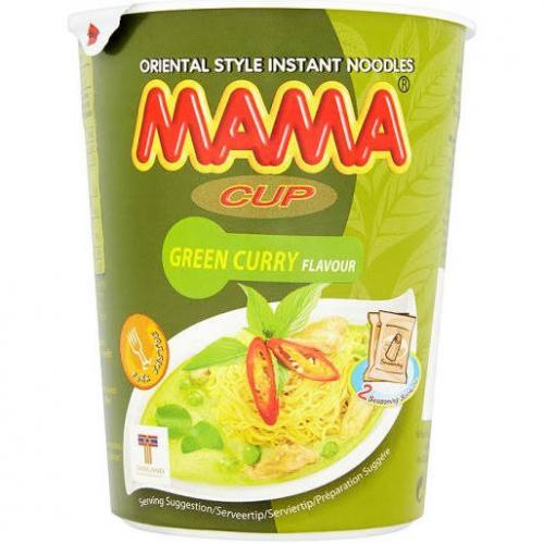 MAMA 泰式绿咖喱杯面 70g