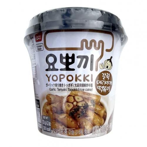 Yopokki韩国进口大蒜照烧味炒年糕 120g