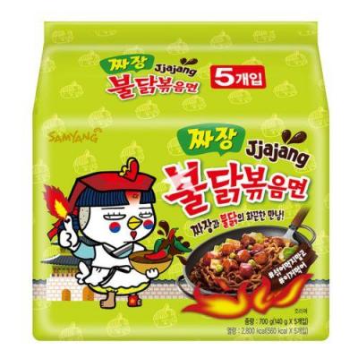 韩国进口三养超辣味炸酱面 140g x 5