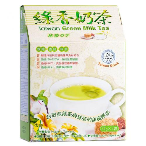 京工 绿香奶茶 110g