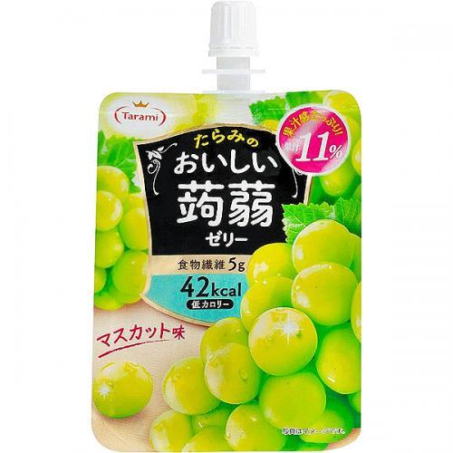 低卡蒟蒻魔芋果汁果冻 白葡萄味150g