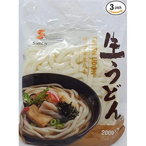 Samlip Fresh Udon(No Soup Base) 600g (3pk)