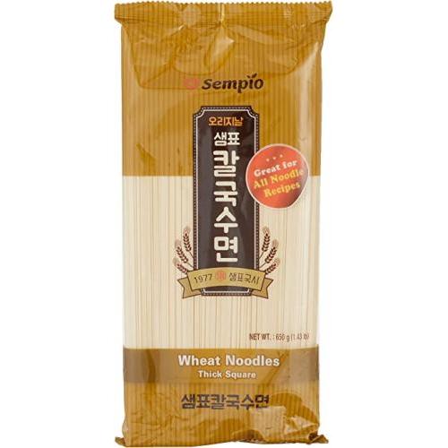 Sempio  Wheat Noodles Thick Square 650g