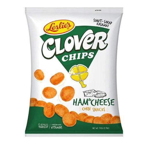 LESLIES Clover Chips Ham & Cheese Flavour 145g