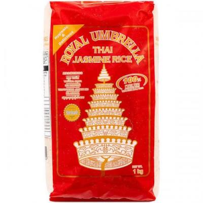 ROYAL UMBRELLA Thai Hom Mali Jasmine Rice Whole 1kg