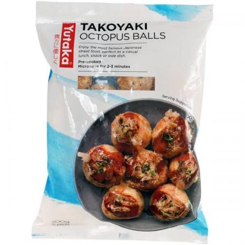 Yutaka Takoyaki Octopus Balls 480g (16pc)