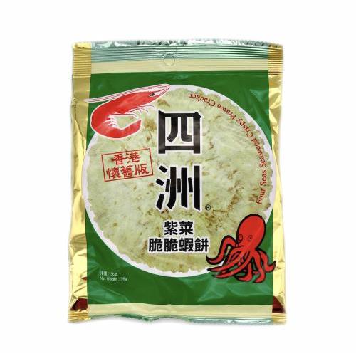 四洲紫菜虾饼 36g