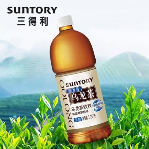 三得利无糖乌龙茶 1.25l