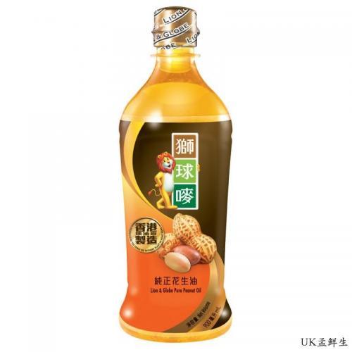 獅球嘜花生油 600ml