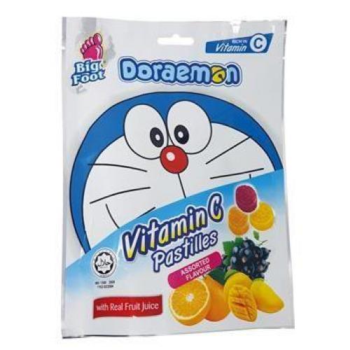 Big Foot Doraemon Vitamin C Pastilles Assorted 72g