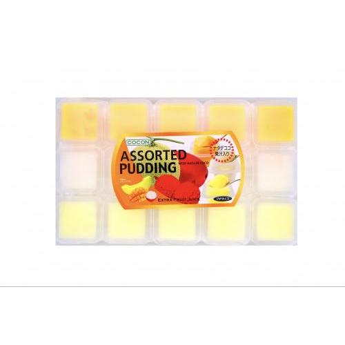 COCON Nata de Coco Cup Pudding TRAY Assorted 15*35g