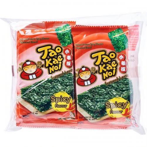 TAO KAE NOI Roasted Seaweed (Korean Style) Spicy 8*2g
