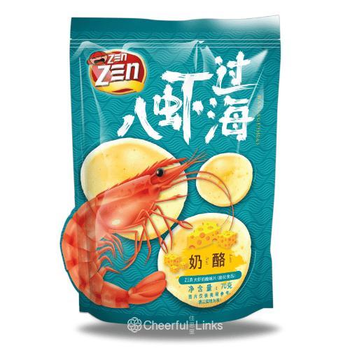 八虾过海 芝士虾片 (70g)