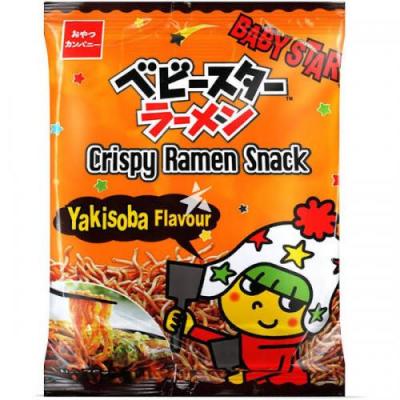 Baby Star Ramen Snack Yakisoba Flavour Wide 70g