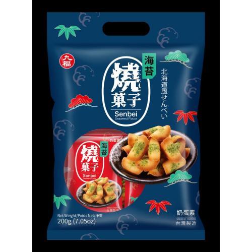 九福 海苔燒菓子 (袋裝) 200g