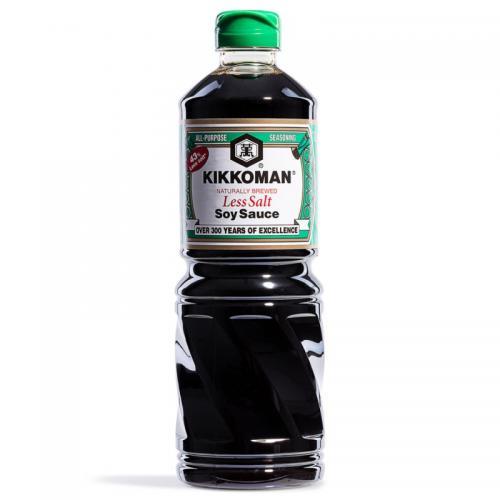 Kikkoman Less Salt Soy Sauce 1L