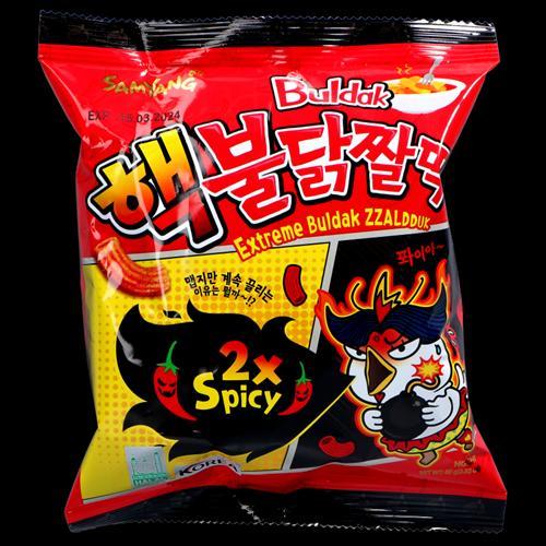 Samyang Extreme Zzaldduk Hot Chicken Flavour Snack  80g