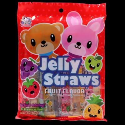 ABCBear and Bunny Jelly Straw Different Flavours 300g