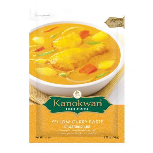 KANOKWAN Curry Paste Yellow 12*50g