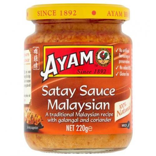 AYAM Satay Sauce MALAYSIAN MILD 220g