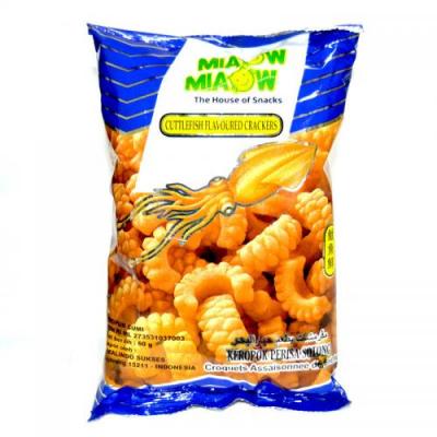 Miaow Miaow Cuttlefish Flavoured Snack 60g