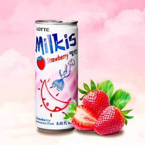 Lotte Milkis(Strawberry) 250ml