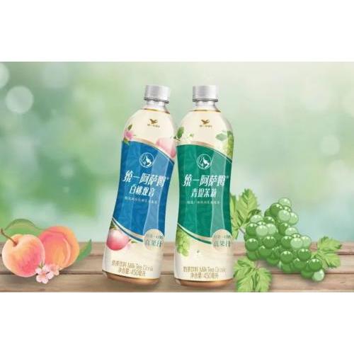 统一阿萨姆奶茶白桃观音味 450ml