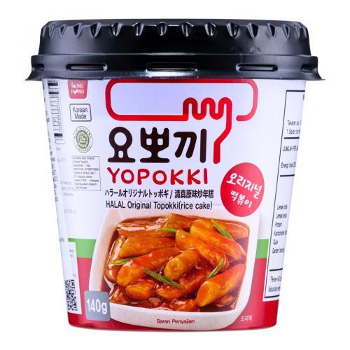 Youngpung Yopokki Halal Original Topokki(Cup) 140g