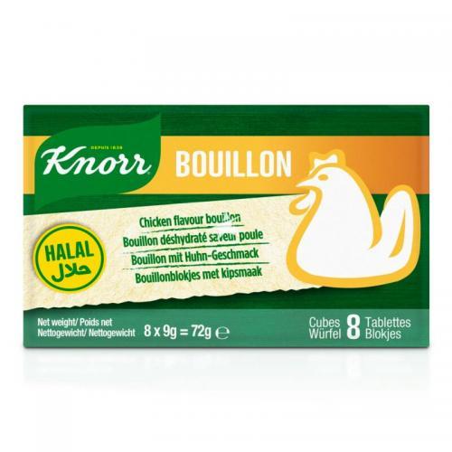 Knorr Bouillon Chicken (Halal) 18g