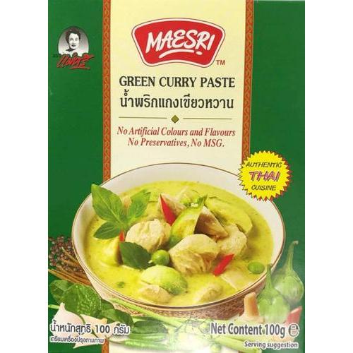 MAE SRI Curry Paste Green 100g