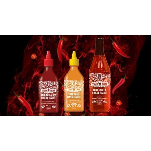 Tiger Tiger Hot Sriracha Sauce 455ml