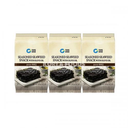 CJO Seasoned Seaweed Snack With Olive Oil 4.5gx3