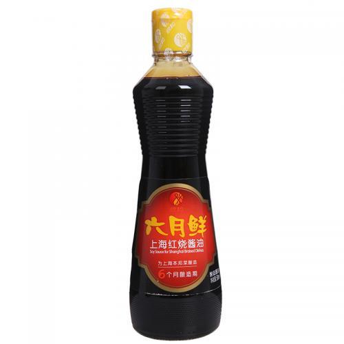 六月鲜红烧酱油 500ml