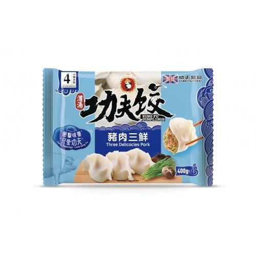 功夫水饺 猪肉三鲜 400g