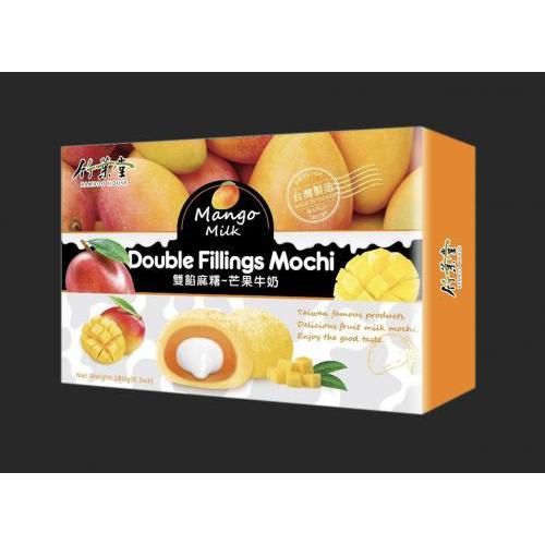 Bamboo House Double Fillings Mochi-Mango