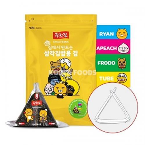 Kwangcheon Kakao Friends Roasted Kimbab Seaweed (Frame) 20g